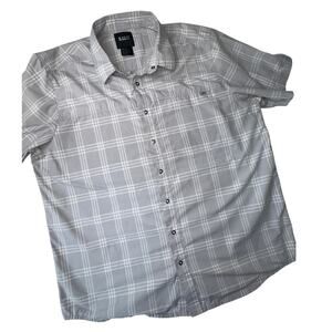 5.11 Tactical Wyatt Plaid Shirt Short Sleeve RapiDraw Snaps Plaid Outdoor Large